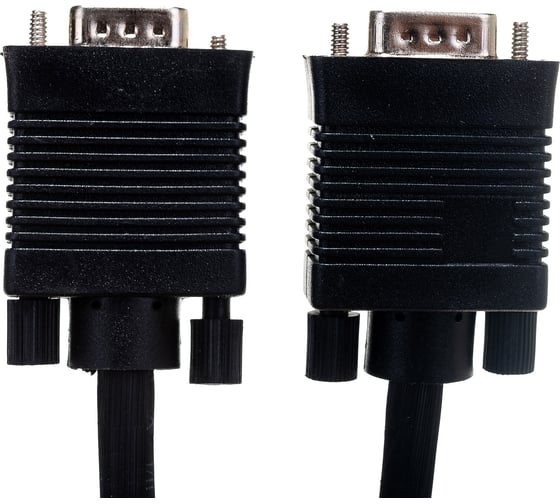Кабель Cablexpert VGA Premium 15M/15M, 1.8 м, черный, CC-PPVGA-6B