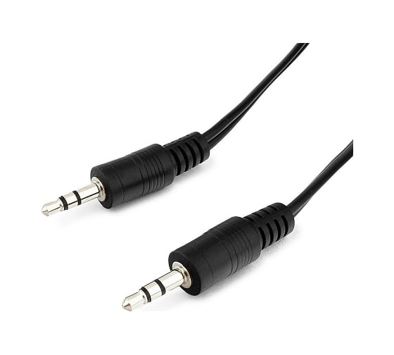 Кабель Cablexpert аудио Jack 3.5(M)/Jack 3.5(M), 3pin, 5м, черный, пакет CCA-404-5M
