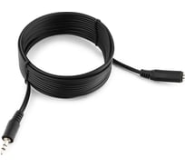 Аудио кабель-удлинитель Cablexpert Jack 3.5(M)/Jack 3.5(F), 3м, черный, пакет CCA-423-3M 16205239