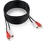 Аудио кабель Cablexpert 2xRCA / 2xRCA, 7.5 м, CCA-2R2R-7.5M 1