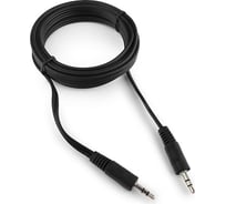 Аудио кабель Cablexpert Jack 3.5(M)/Jack 3.5(M), 3pin, 3м, черный, пакет CCA-404-3M