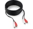 Аудио кабель Cablexpert 2xRCA/ 2xRCA, 10 м, CCA-2R2R-10M 1