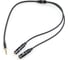 Аудио кабель Cablexpert Jack 3.5 4pin(M)/2х Jack 3.5(F), науш.и микроф, 0.2м, черн, кор CCAB-02-35MYHM-0.2MB 1