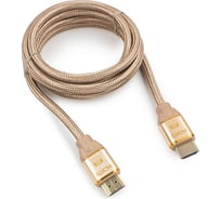 Кабель Cablexpert HDMI 1.8 м, v1.4 M/M, золотой CC-G-HDMI03-1.8M