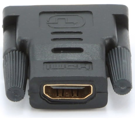 Адаптер разъем Filum: HDMI A female-DVI-D double link male, пакет FL-A-HF-DVIDM-2