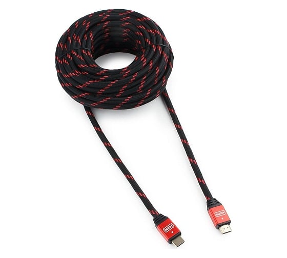 Кабель Cablexpert HDMI 15 м, v1.4 M/M, красный, CC-G-HDMI02-15M 1