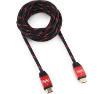 Кабель Cablexpert HDMI 4.5 м, v1.4 M/M, красный, CC-G-HDMI02-4.5M