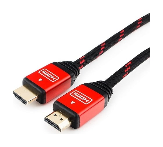 Кабель Cablexpert HDMI 7.5 м, v1.4 M/M, красный, CC-G-HDMI02-7.5M 1