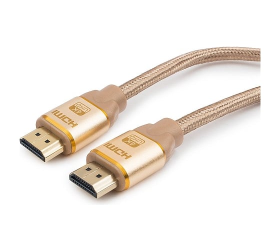 Кабель Cablexpert HDMI 7.5 м, v1.4 M/M, золотой, CC-G-HDMI03-7.5M