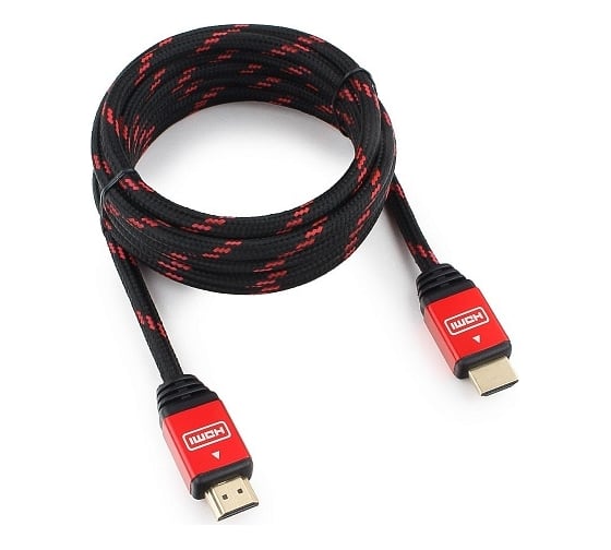 Кабель Cablexpert HDMI 3 м, v1.4 M/M, красный, CC-G-HDMI02-3M 1
