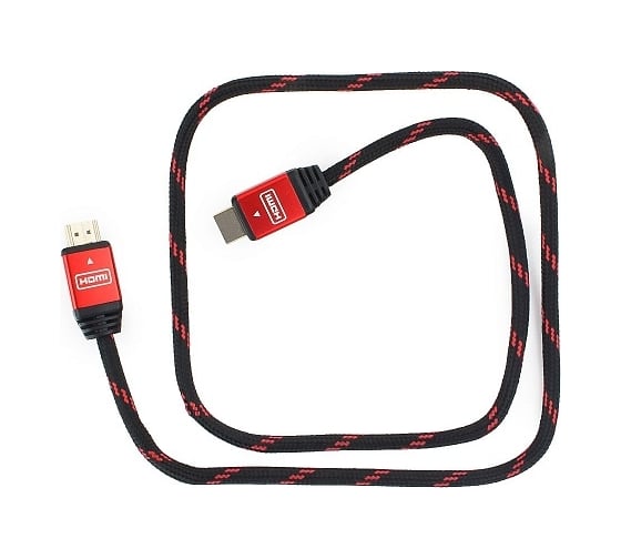 Кабель Cablexpert HDMI 1 м, v1.4 M/M, красный CC-G-HDMI02-1M