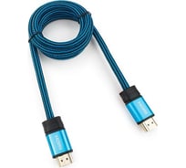 Кабель Cablexpert HDMI 1 м, v1.4 M/M, синий, CC-G-HDMI01-1M
