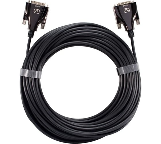 Активный оптический кабель VCOM DVI M - DVI M 15m D3740-15.0