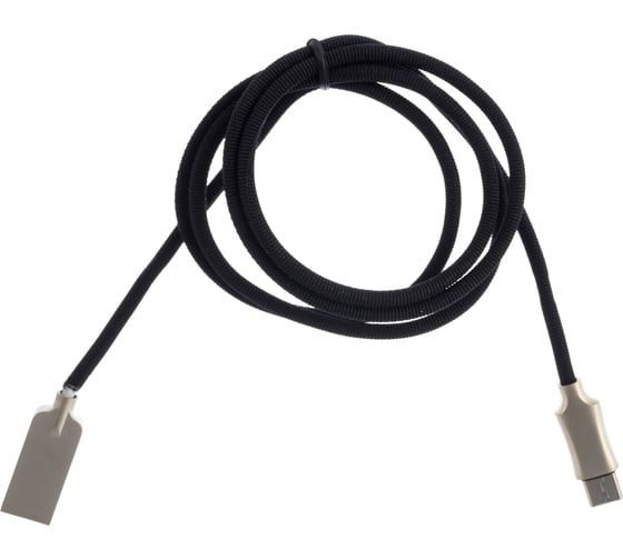 Кабель USB 2.0 Cablexpert, AM/Type-C, длина 1м, черный CC-P-USBC02Bk-1M