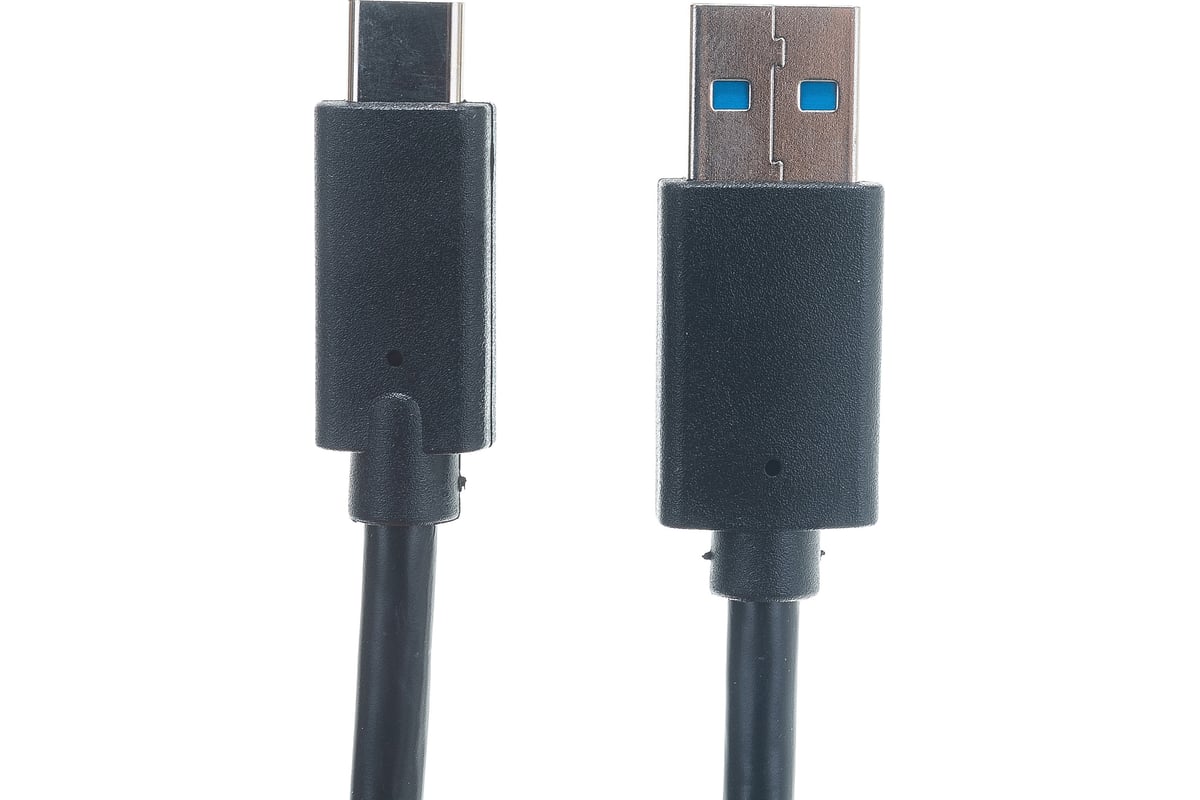 Кабель USB Cablexpert, USB 3.0, AM/USB, Type-C, 1м, пакет CCP-USB3-AMCM-1M