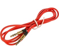 Аудио кабель Cablexpert Jack 3.5/Jack 3.5, 1м, красный CCA-3.5MM-1R