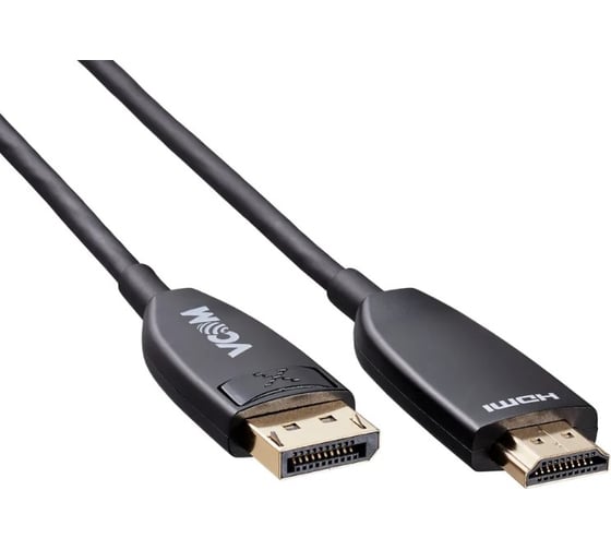 Активный оптический кабель VCOM DisplayPort 1.2v - HDMI 2.0v 10m D3752B-10.0