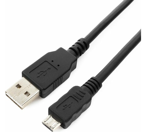 Кабель Cablexpert USB 2.0, мультиразъем USB A, AM/microB, 5P, 1м, пакет CC-mUSB2D-1M