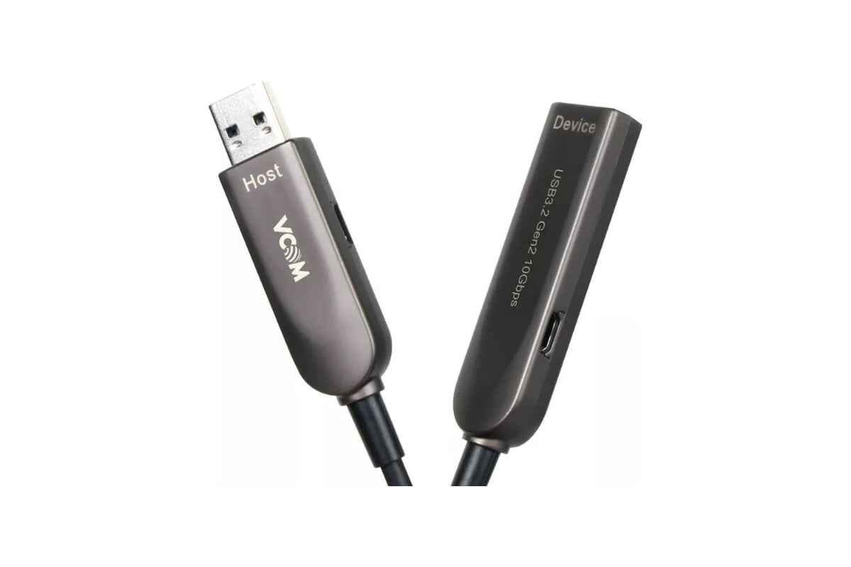 Активный оптический кабель VCOM USB 3.2 Extention AM-AF 20m D3730-20.0