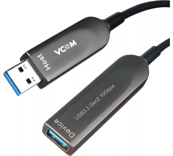 Активный оптический кабель VCOM USB 3.2 Extention AM-AF 10m D3730-10.0