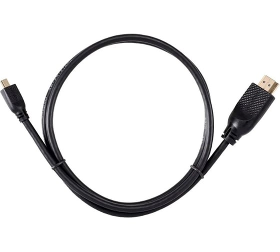 Кабель HDMI 19M - MicroHDMI 19M VCOM ver 2.0 1m медь CG587-1M