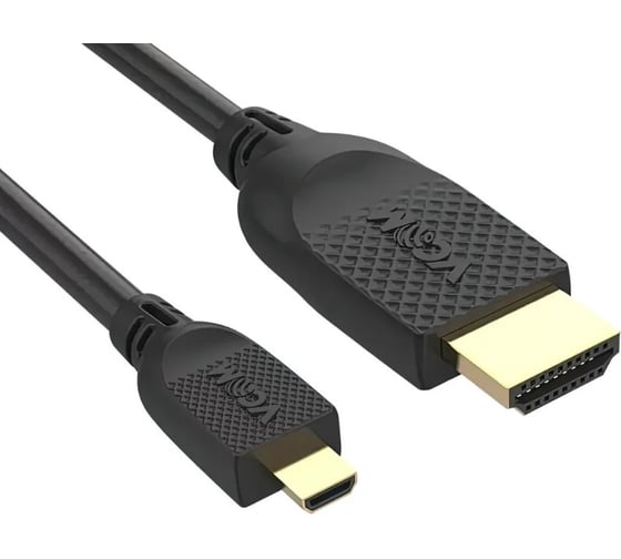 Кабель HDMI 19M - MicroHDMI 19M VCOM ver 2.0 1m медь CG587-1M