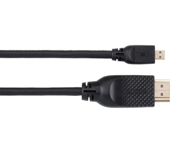 Кабель HDMI 19M - MicroHDMI 19M VCOM ver 2.0 1m медь CG587-1M