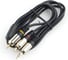 Кабель Cablexpert аудио, Jack 3.5(M)/2хRCA(M), Mobile, 2м, черный, коробка CCAB-02-35M2RM-2MB 1