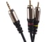 Кабель Cablexpert аудио, Jack 3.5(M)/2хRCA(M), Mobile, 2м, черный, коробка CCAB-02-35M2RM-2MB 3