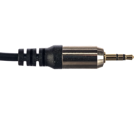 Кабель Cablexpert аудио, Jack 3.5(M)/2хRCA(M),1м, черный, коробка CCAB-02-35M2RM-1MB