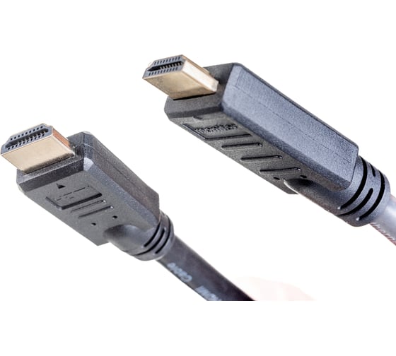 Кабель Cablexpert HDMI, 19M/19M, v2.0, медь, позол.контакты, экран, усилитель, 30м, черный, пакет, CC-HDMI4-30M