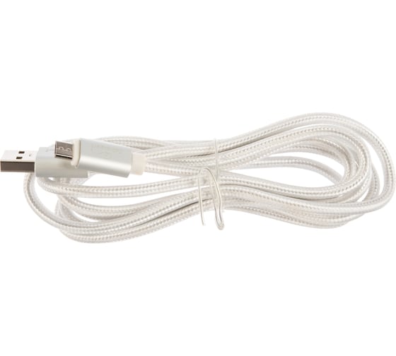 Кабель Cablexpert USB 2.0 AM/microB длина 1.8м серебристый CC-U-mUSB02S-1.8M