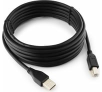 Кабель Cablexpert USB 2.0 Pro AM/BM 4.5 м экран черный пакет CCP-USB2-AMBM-15 16205186