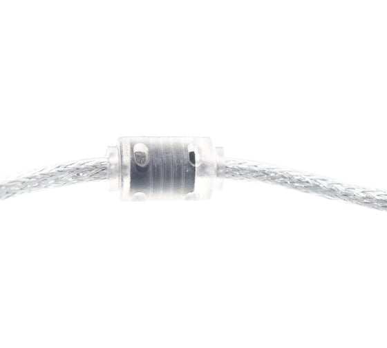 Кабель Cablexpert USB 2.0 Pro AM/BM 4.5 м экран прозрачный CCF-USB2-AMBM-TR-15