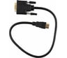 Кабель Cablexpert HDMI-DVI 0.5M 19M/19M single link медь, позол.разъемы, экран, черный CC-HDMI-DVI-0.5М