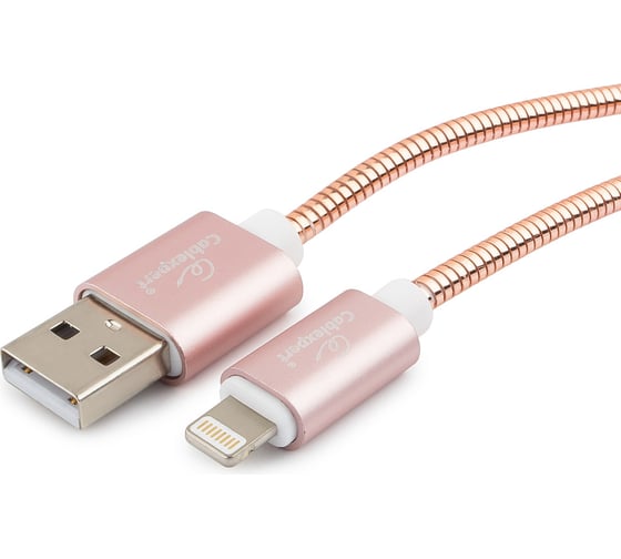 Кабель для Apple Cablexpert AM/Lightning, длина 0.5м, золото CC-G-APUSB02Cu-0.5M