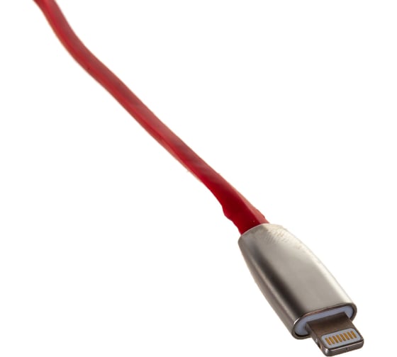 Кабель для Apple Cablexpert AM/Lightning, длина 1.8м, красный CC-G-APUSB01R-1.8M