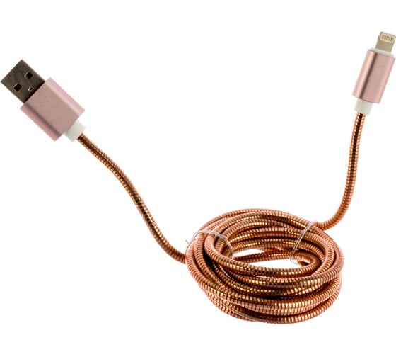 Кабель для Apple Cablexpert AM/Lightning, длина 1.8м, золото CC-G-APUSB02Cu-1.8M