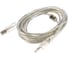 Кабель Cablexpert USB 2.0 Pro AM/BM, 3м, экран прозрачный CCF-USB2-AMBM-TR-10 1