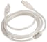 Кабель Cablexpert USB 2.0 Pro AM/BM 2м, экран прозрачный CCF-USB2-AMBM-TR-2M 2