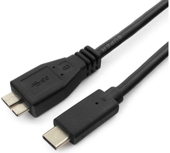 Кабель USB Cablexpert USB3.0 microBM/USB Type-C, 1.8м CCP-USB3-mBMCM-6