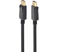 Кабель интерфейсный Filum 3 м., ver.1.2, медь, черный, разъемы: Display port male- Display port male, пакет FL-C-DP1.2M-DP1.2M-3M