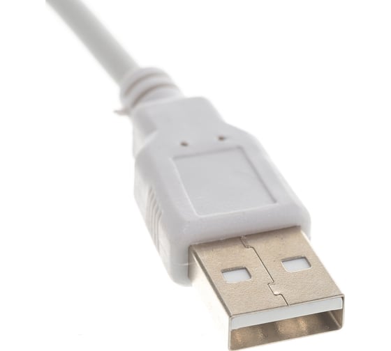 Конвертер Cablexpert PS/2 - USB порт AM/2xPS/2, Pro, 30см, белый, блистер UAPS12