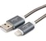Кабель Cablexpert, для Apple, AM/Lightning, длина 0.5 м, титан, CC-G-APUSB02Gy-0.5M 2