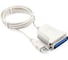 Конвертер Cablexpert, Bitronics - USB AM/C36M, Pro, 1.8м, белый, пакет CUM-360 1