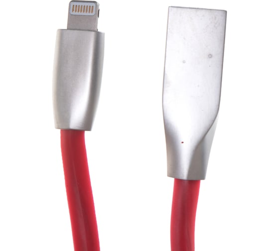 Кабель для Apple Cablexpert, AM/Lightning, серия Gold, длина 3 м, красный, блистер, CC-G-APUSB01R-3M