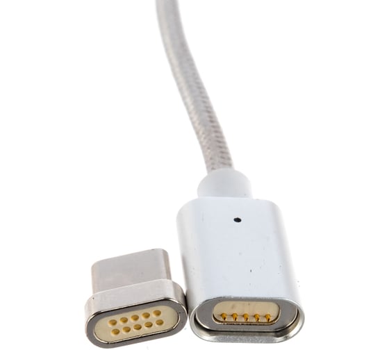 Кабель Cablexpert, магнитный USB 2.0 AM/TypeC, 1 м, алюминиевые разъемы, коробка, CC-USB2-AMUCMM-1M