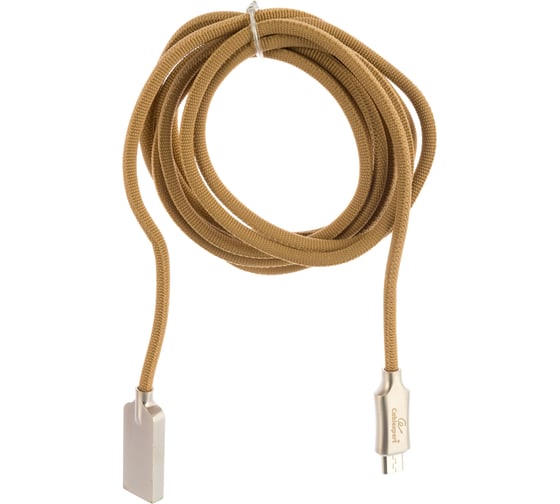 Кабель Cablexpert USB 2.0 AM/microB, длина 1.8м, золотой CC-P-mUSB02Gd-1.8M