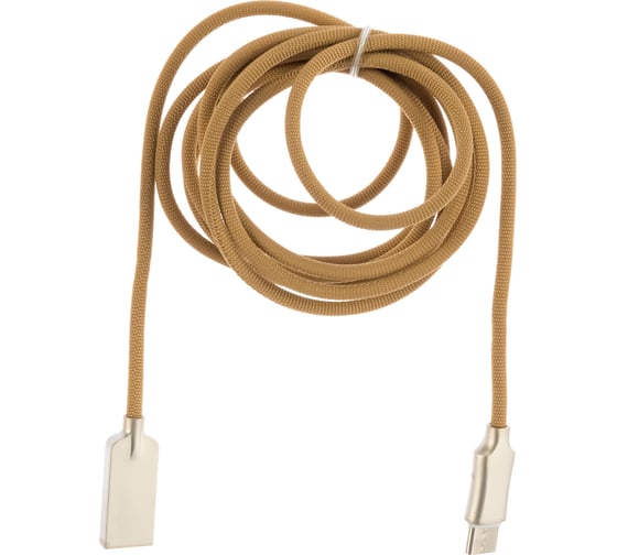 Кабель Cablexpert USB 2.0 AM/Type-C, длина 1.8м, золотой CC-P-USBC02Gd-1.8M