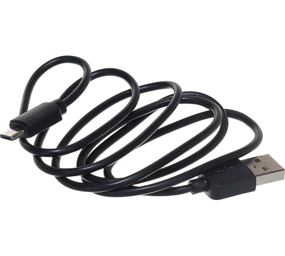 Кабель Cablexpert USB 2.0 AM/microBM 5P, 1м, черный, пакет CC-mUSB2-AMBM-1M